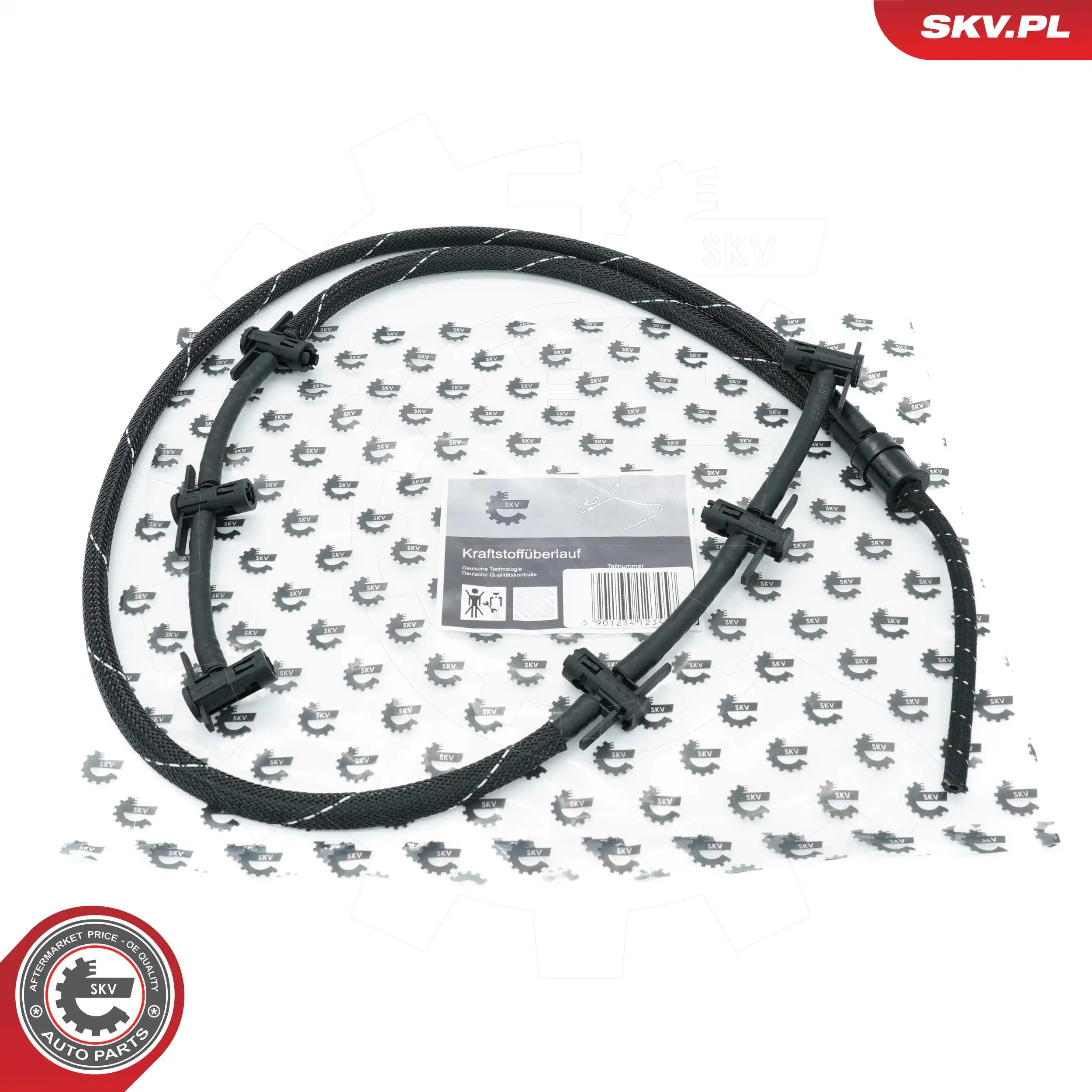 Hose, fuel overflow
